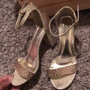 Sparkly heels. Only worn once for graduation.